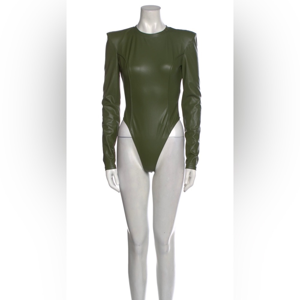 Faux leather bodysuit Ivy park plus size